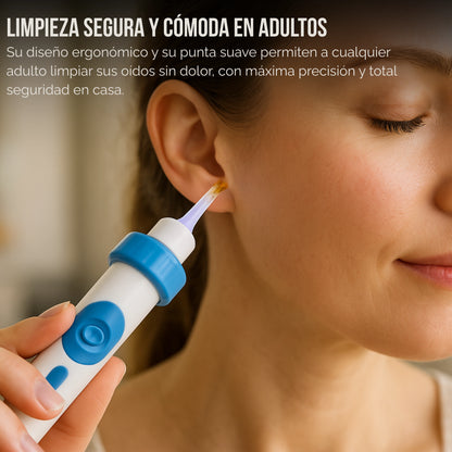 Earify | Extractor De Cera de Oidos Eléctrico