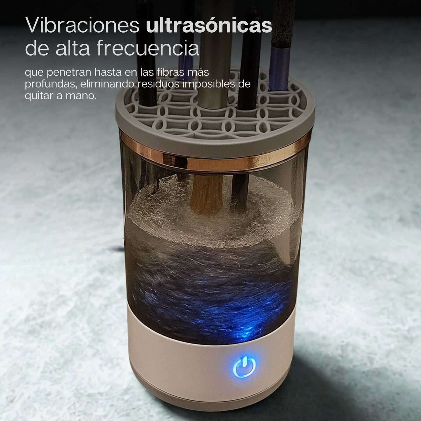 PureBrush | Limpiador Ultrasonico De Brochas