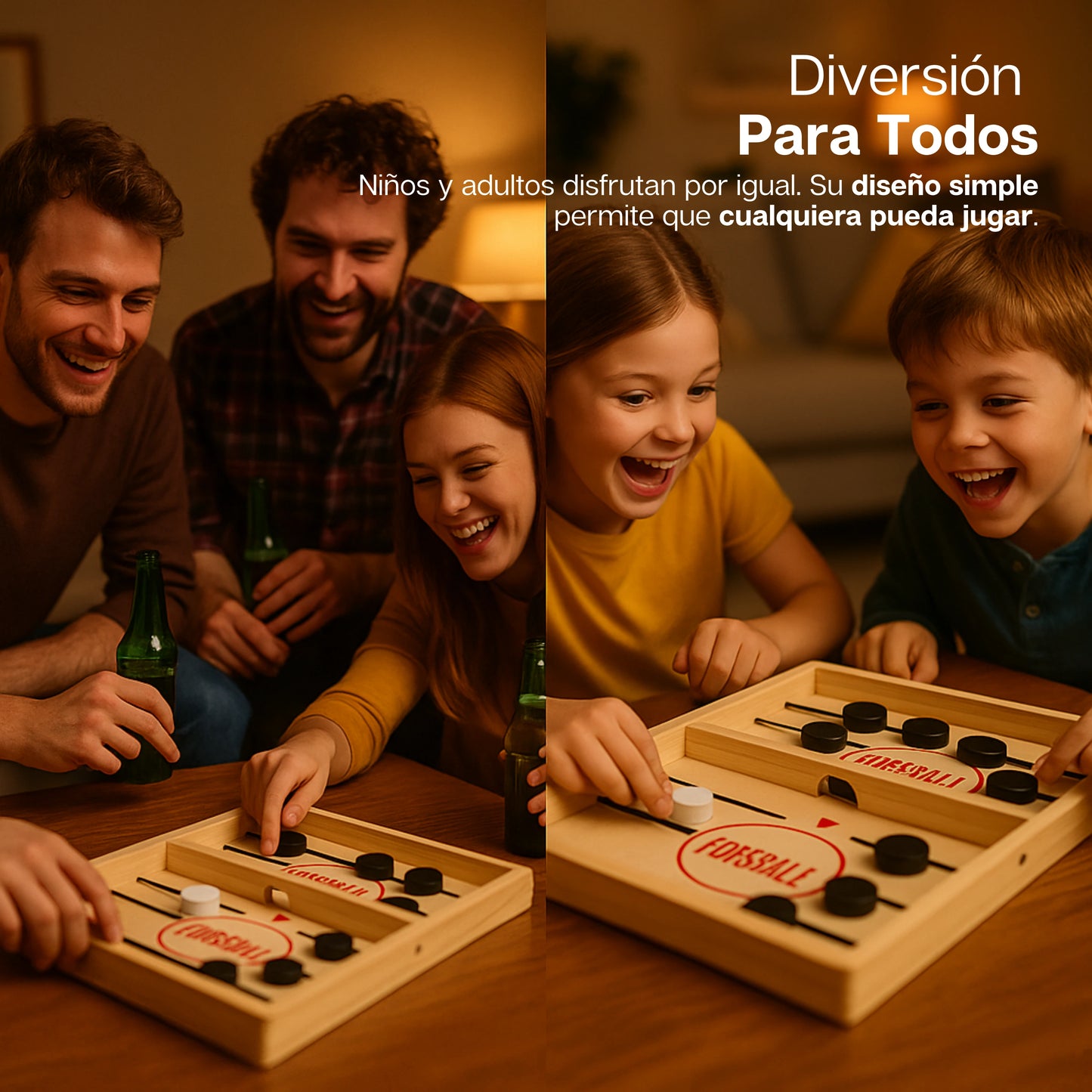 FoosBlitz | Juego Hockey de Mesa en Madera