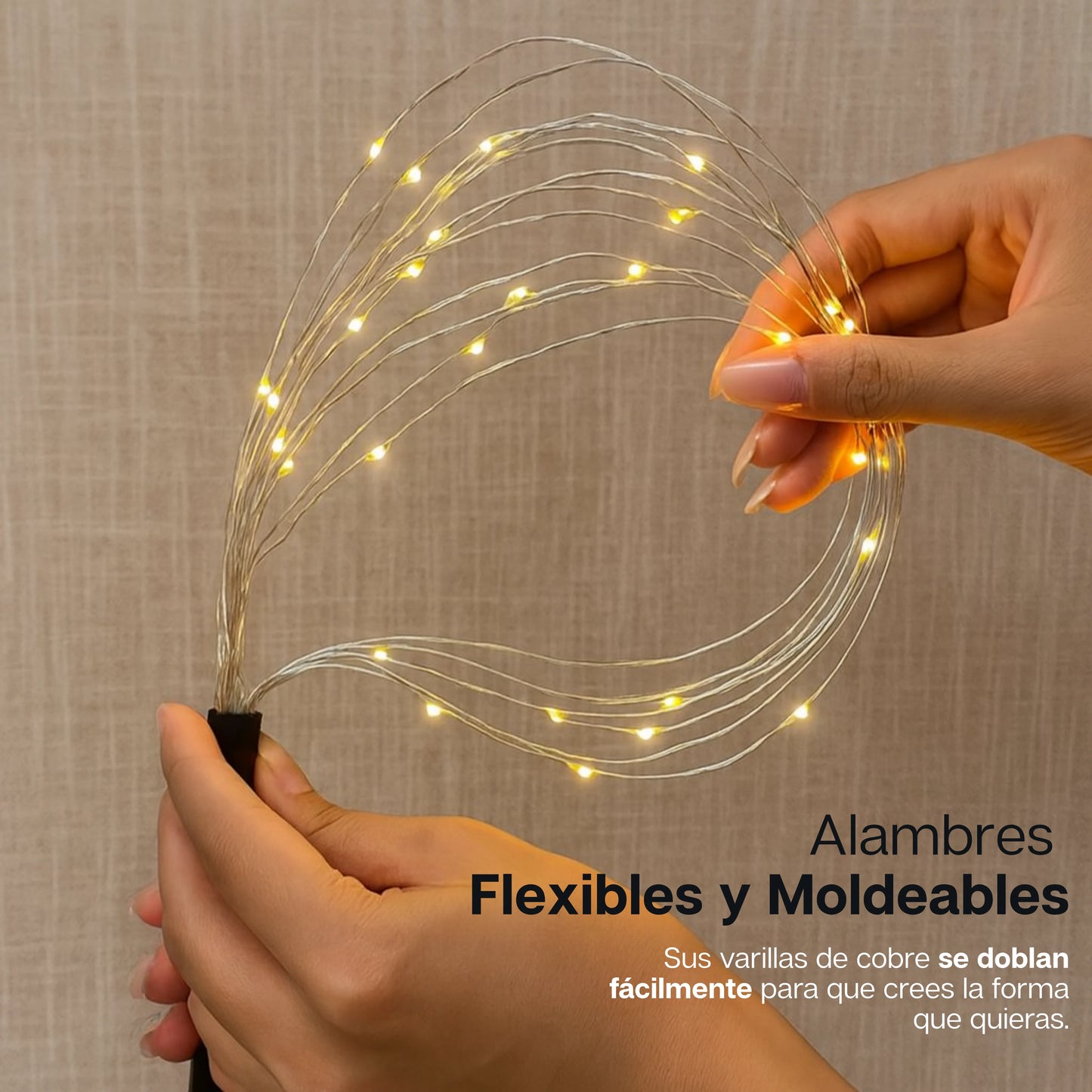 Shinejoy | Combo Luces Solares Navideñas de Fuegos Artificiales