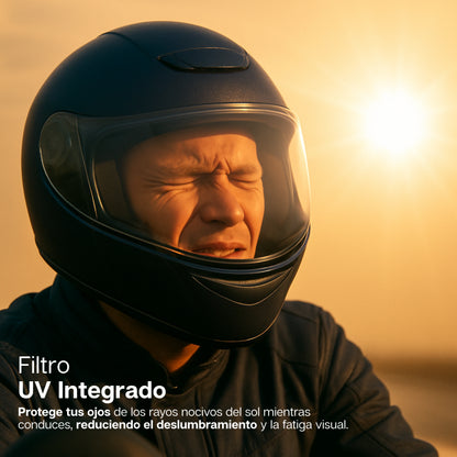 ClearRide | Visor Antilluvia Profesional