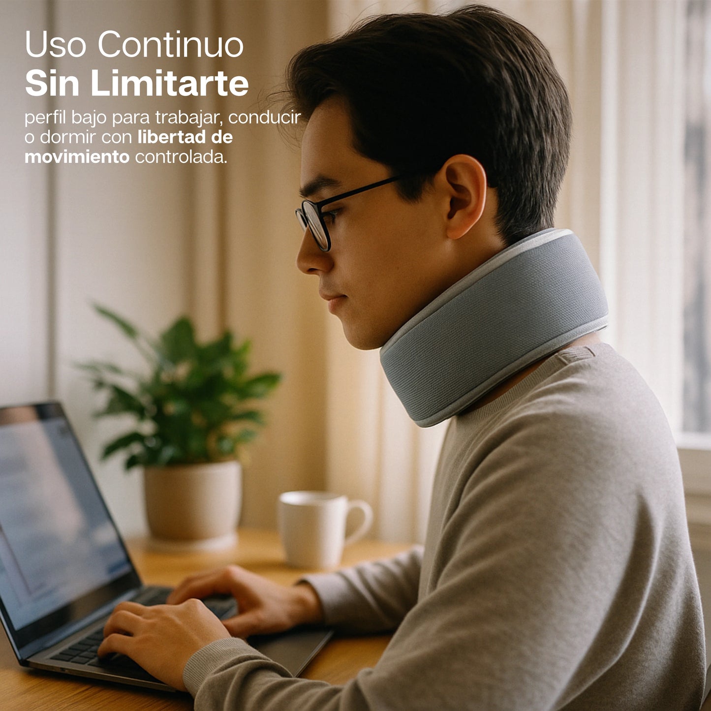 CerviFlex | Cuello Ortopédico Blando Para Descanso