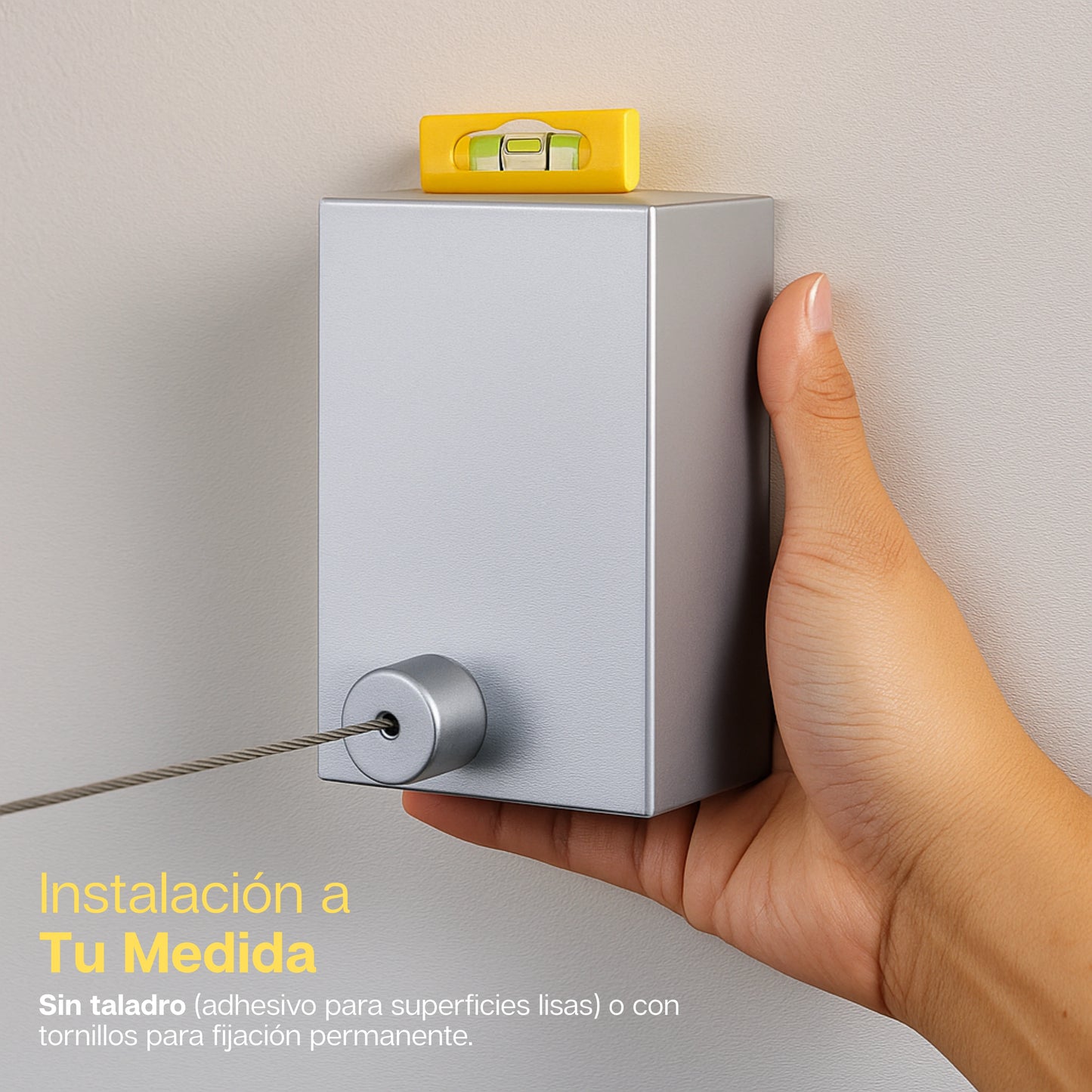 TendLock | Tendedero Retráctil 4M Premium