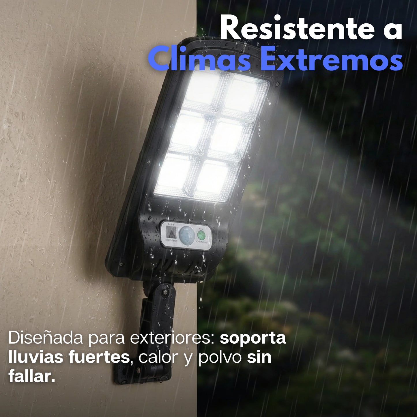 SolarZen | Lámpara Solar LED Con Sensor De Movimiento