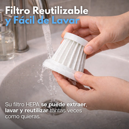 DustJet Pro | Aspiradora Portátil Multiuso Desmontable