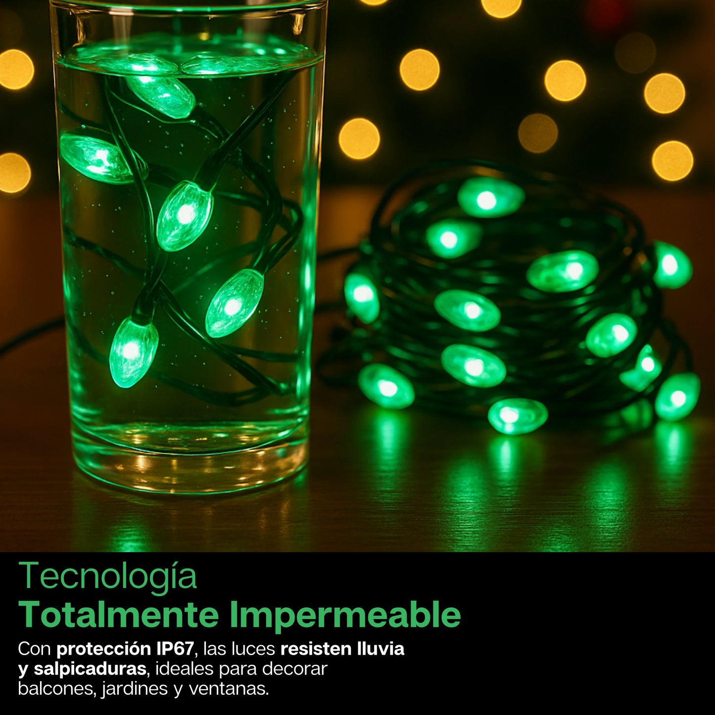 FestiSpark | Tira 10M De Luces Navideñas Inteligentes