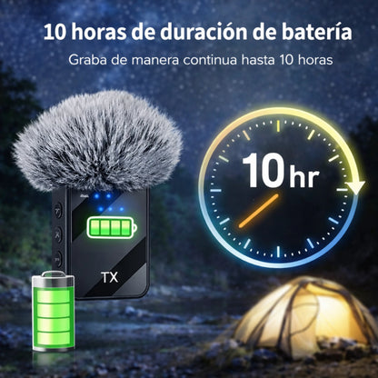 ClipSound Pro | Micrófono Inalámbrico de Solapa Profesional