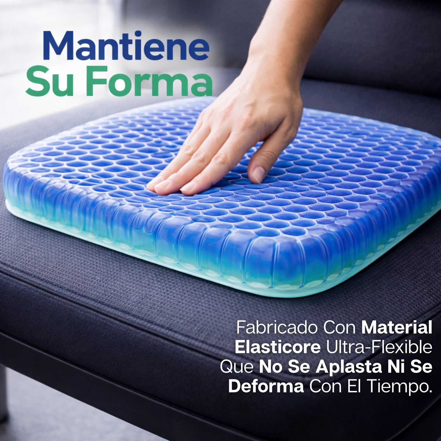 FlexSeat Pro | Almohada de Gel Ortopédica Absorbente