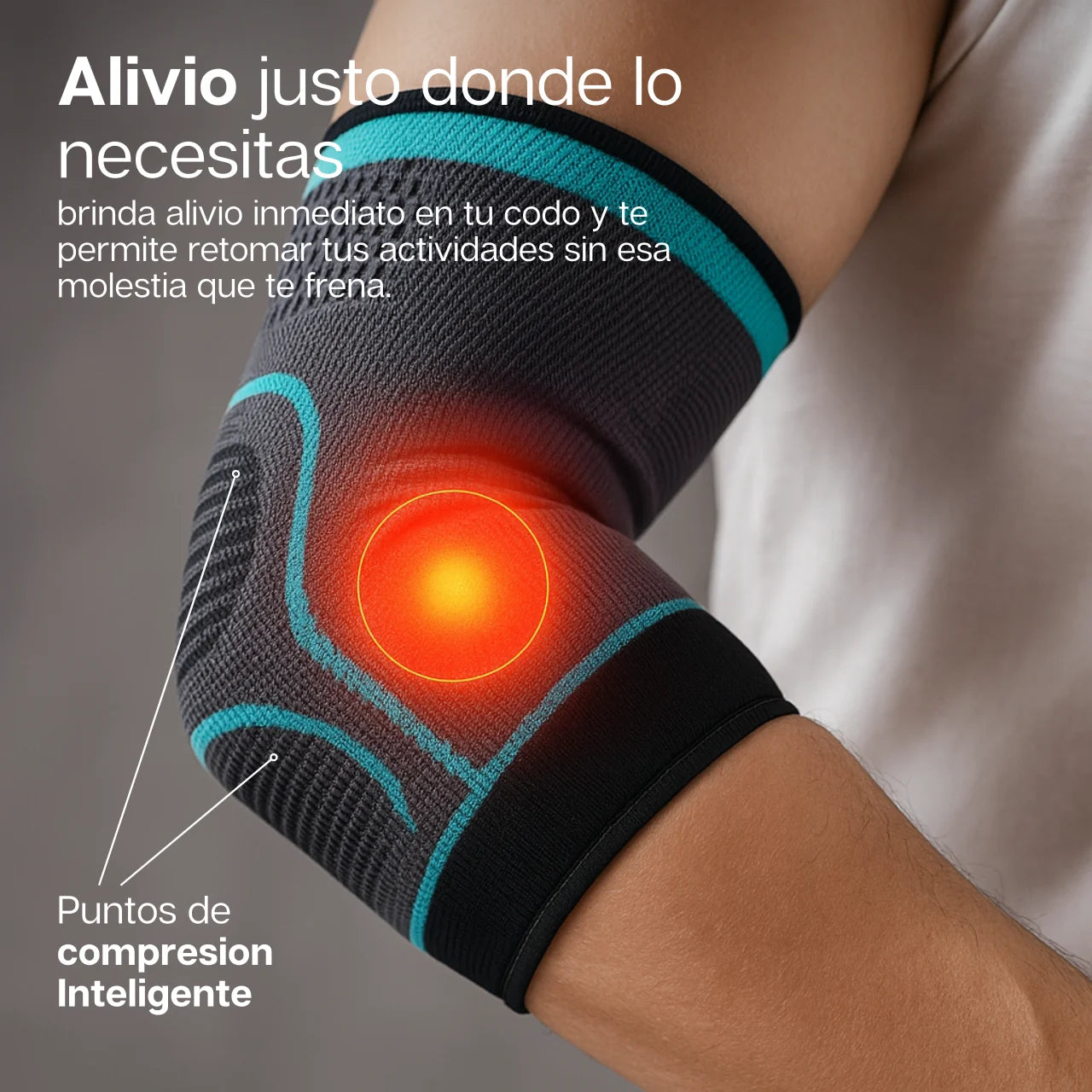 KinetX | Soporte de Compresion Para Codo