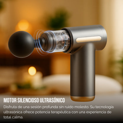 ThermoVibe + Alivara | Masajeador Ultrasónico + Crema Para Músculos