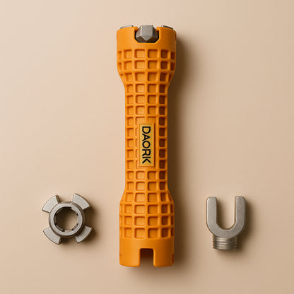 Griptor | Llave Fontanería 8 en 1 Profesional