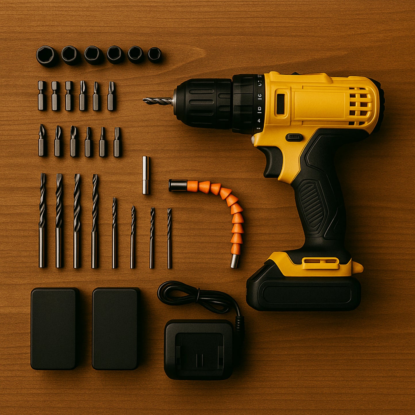 PowerCore | Kit Taladro Profesional de 28 Piezas