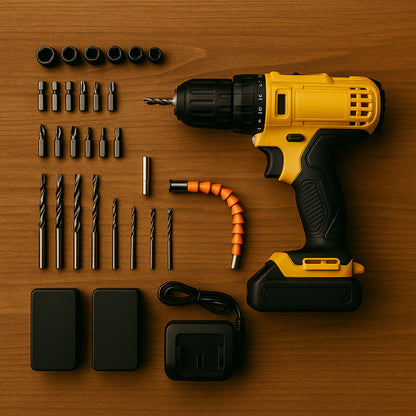 PowerCore | Kit Taladro Profesional de 28 Piezas