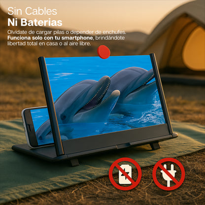 Cineza Plus | Amplificador de Pantalla HD Para Smartphones