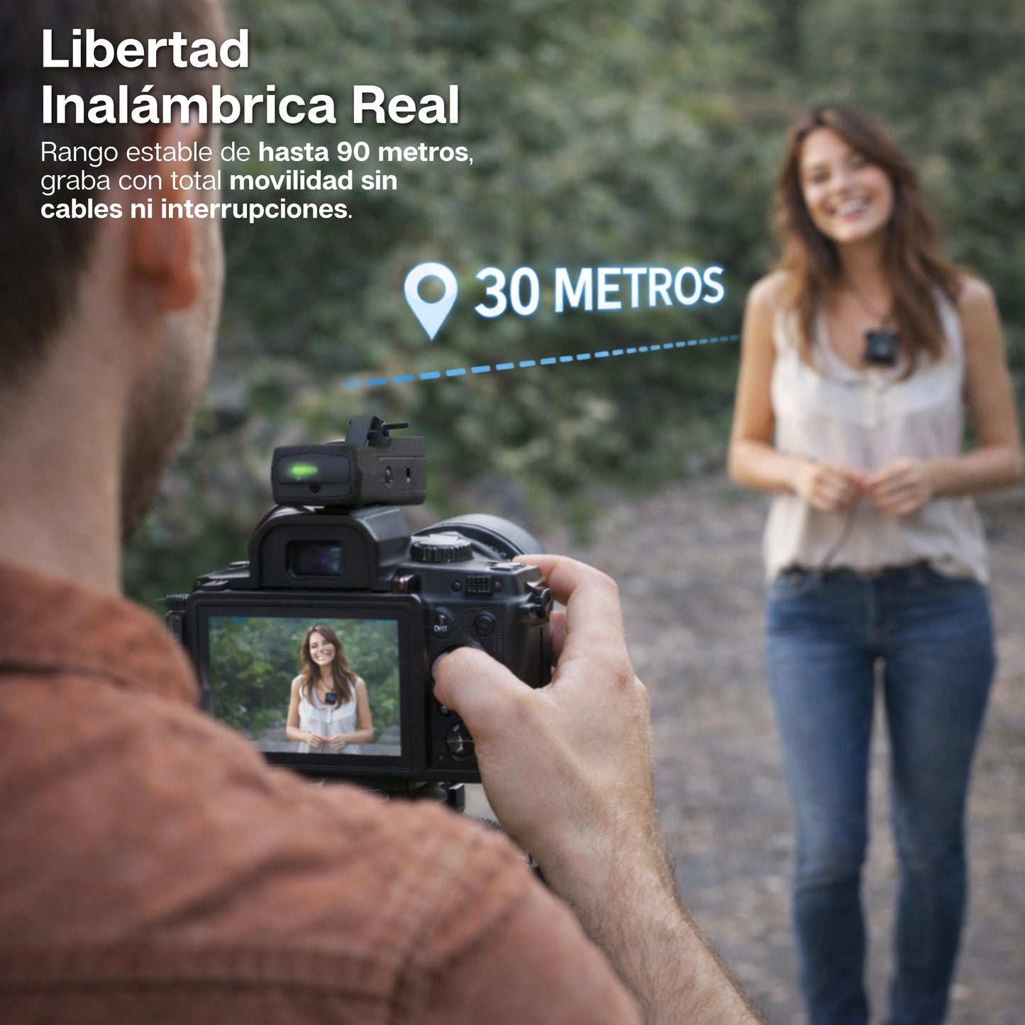 ClipSound Pro | Micrófono Inalámbrico de Solapa Profesional