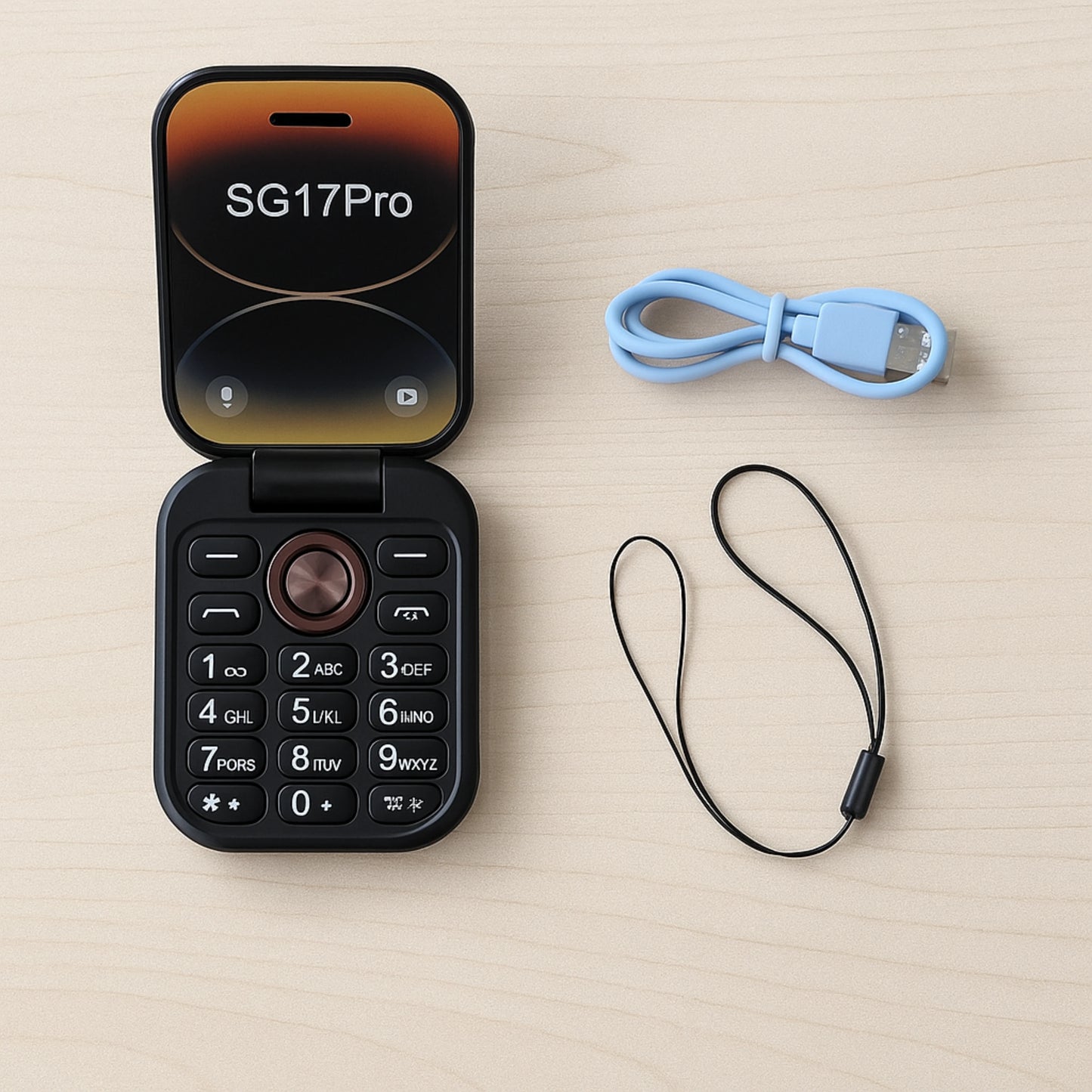 Lynk i17Pro | Teléfono Celular Plegable Multifunción