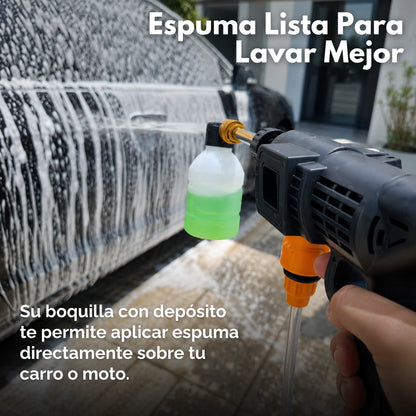 AquaRush | Hidrolavadora Inalámbrica Recargable