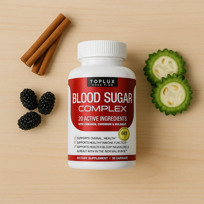 GluCoreX | Suplemento Soporte de Azúcar en Sangre