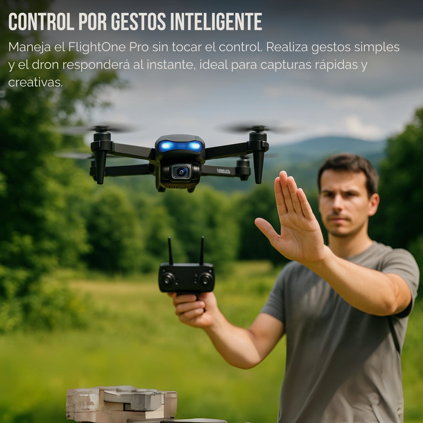 FlightOne Pro | Dron de Vuelo Inteligente 4K