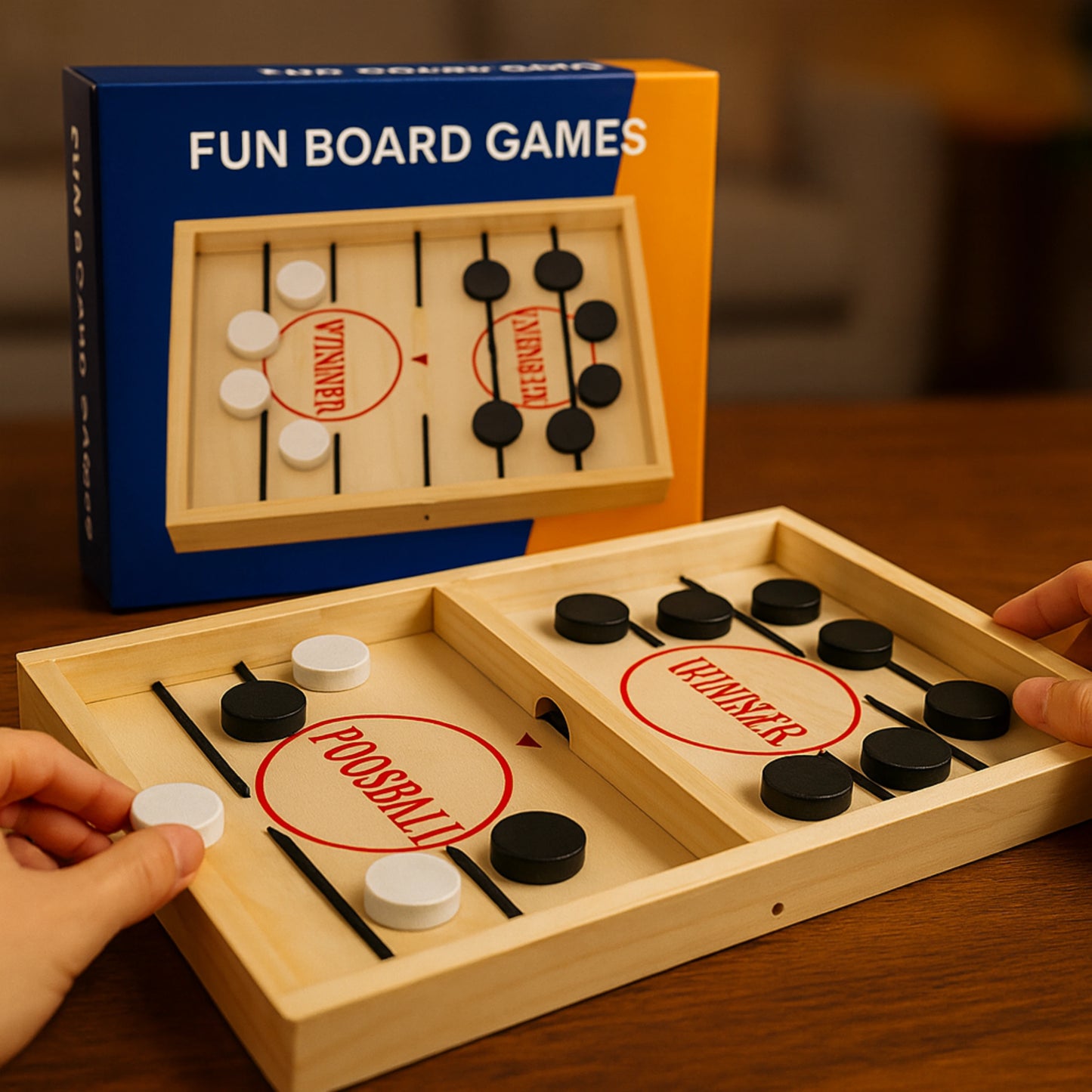 FoosBlitz | Juego Hockey de Mesa en Madera