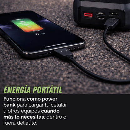 StarterX | Arrancador de Auto 4 en 1