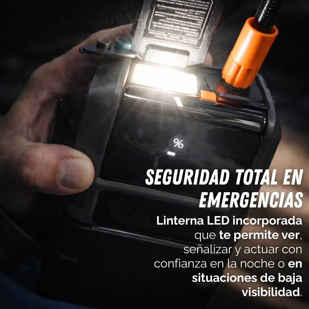StarterX | Arrancador de Auto 4 en 1