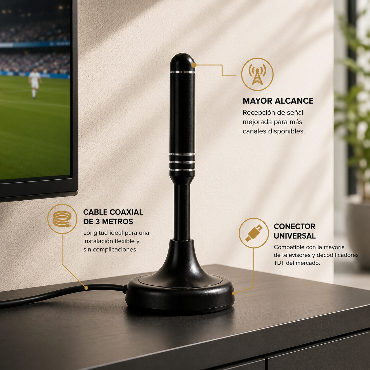 Syntra HD - Antena Digital HD Premium